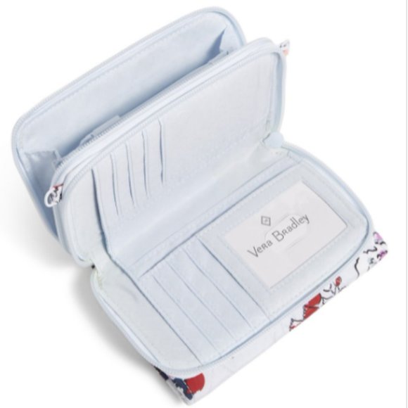 BNWT Vera Bradley Ultralight RFID 3-in-1 Crossbody Exuberant Floral - Picture 4 of 4